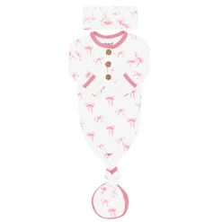 Knotted Gown with Bow Set in Bow