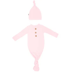 Knotted Gown with Hat Set in Sakura
