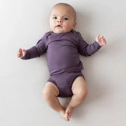 Long Sleeve Bodysuit in Currant