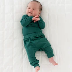 Long Sleeve Bodysuit in Emerald
