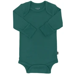 Long Sleeve Bodysuit in Emerald