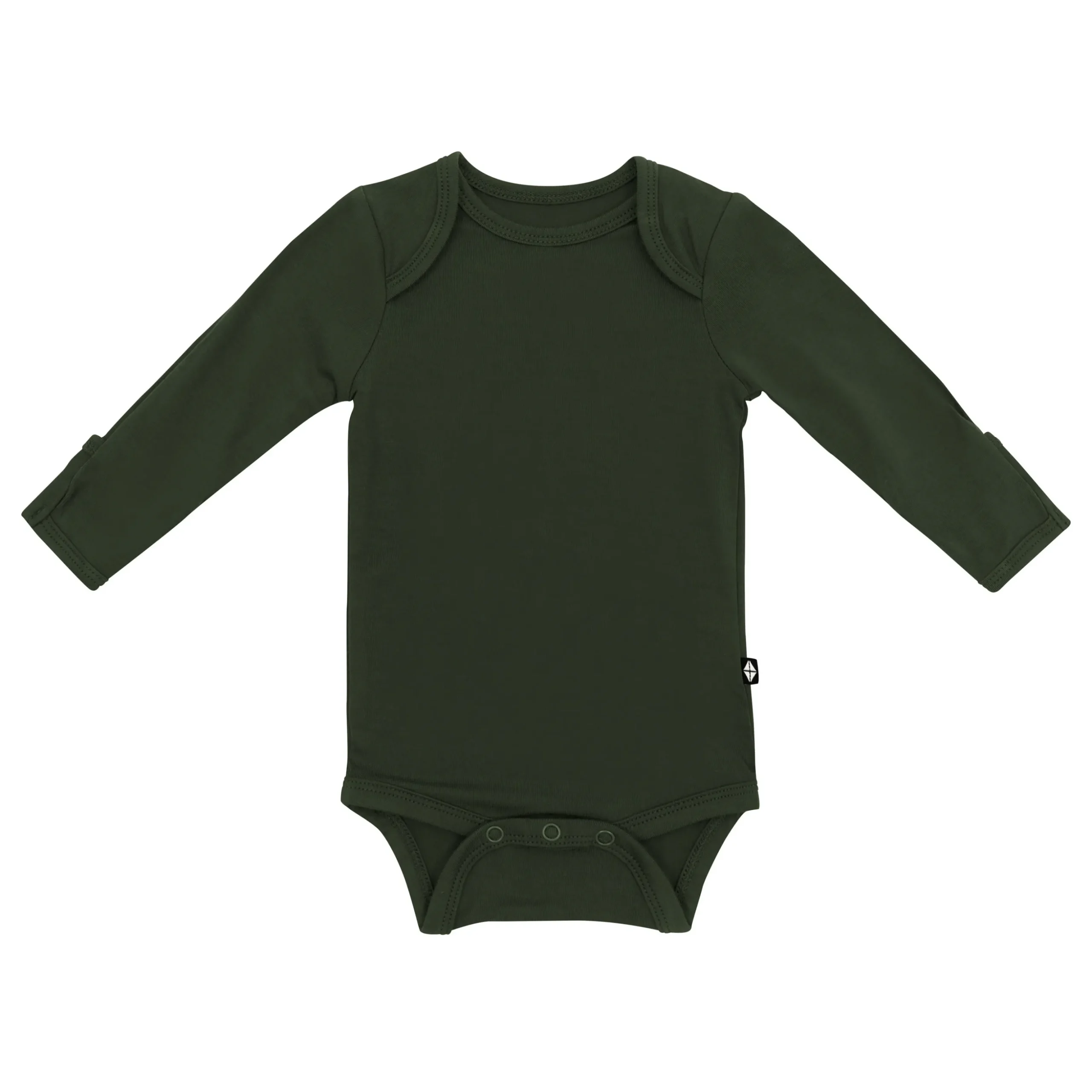 Long Sleeve Bodysuit in Fir