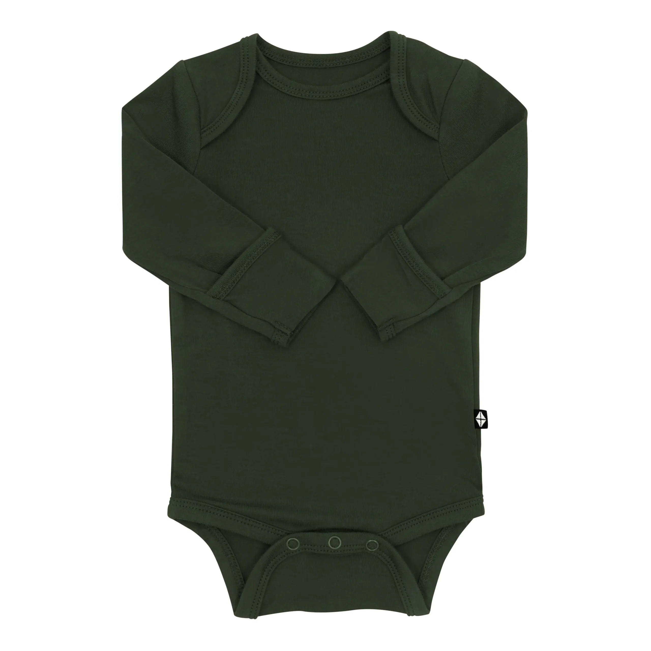 Long Sleeve Bodysuit in Fir