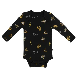 Long Sleeve Bodysuit in Midnight Icon