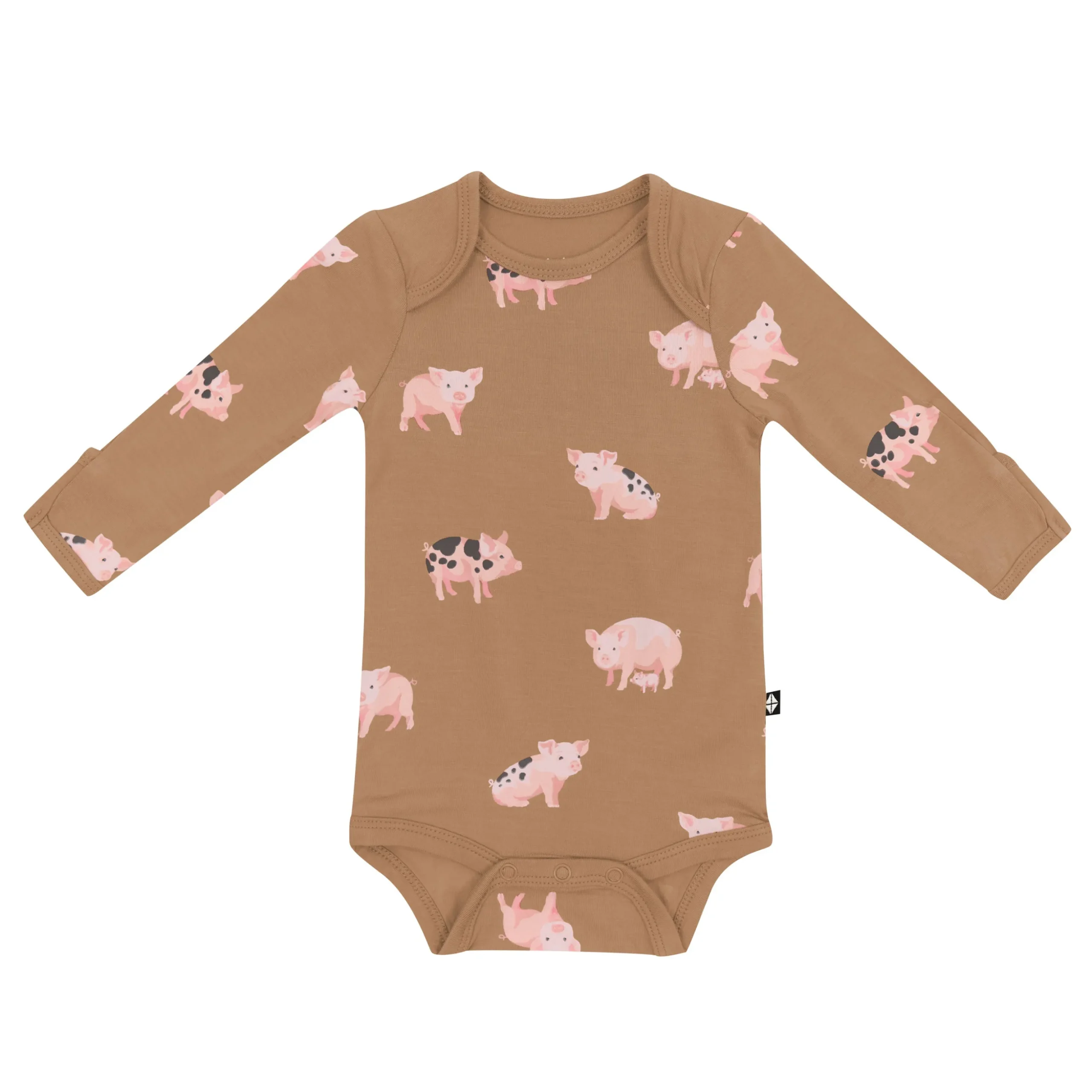 Long Sleeve Bodysuit in Pig