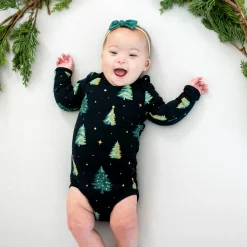 Long Sleeve Bodysuit in Twinkle Tree