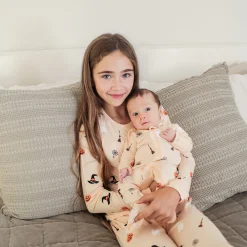 Long Sleeve Pajamas in Bewitched
