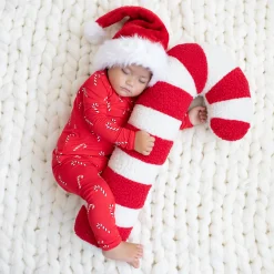 Long Sleeve Pajamas in Candy Cane