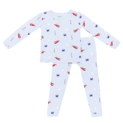 Long Sleeve Pajamas in Harbor