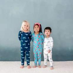 Long Sleeve Pajamas in Humpback