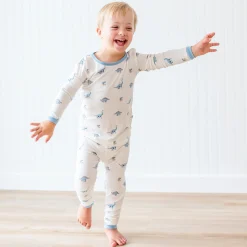 Long Sleeve Pajamas in Jurassic