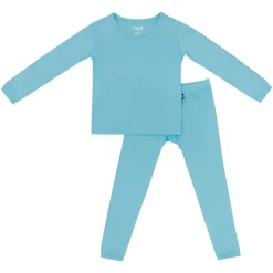Long Sleeve Pajamas in Makai