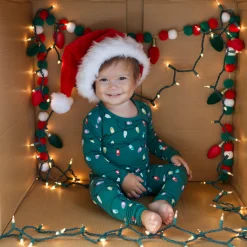 Long Sleeve Pajamas in Merry and Bright