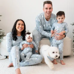Long Sleeve Pajamas in Polar Lights