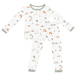 Long Sleeve Pajamas in Road Trip