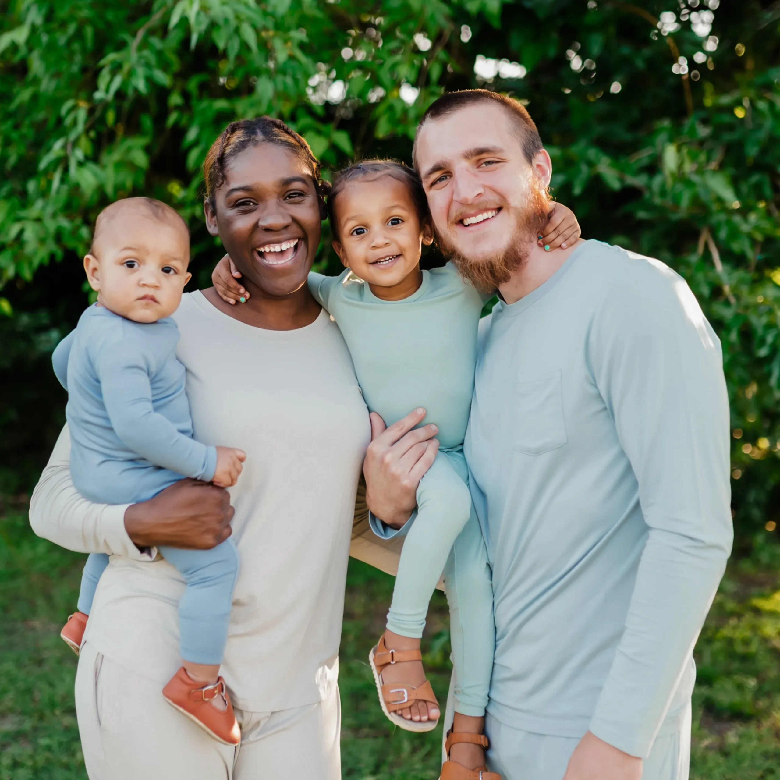 Long Sleeve Pajamas in Sage