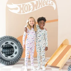 Long Sleeve Pajamas in Sparkles and Speed