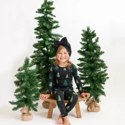 Long Sleeve Pajamas in Twinkle Tree