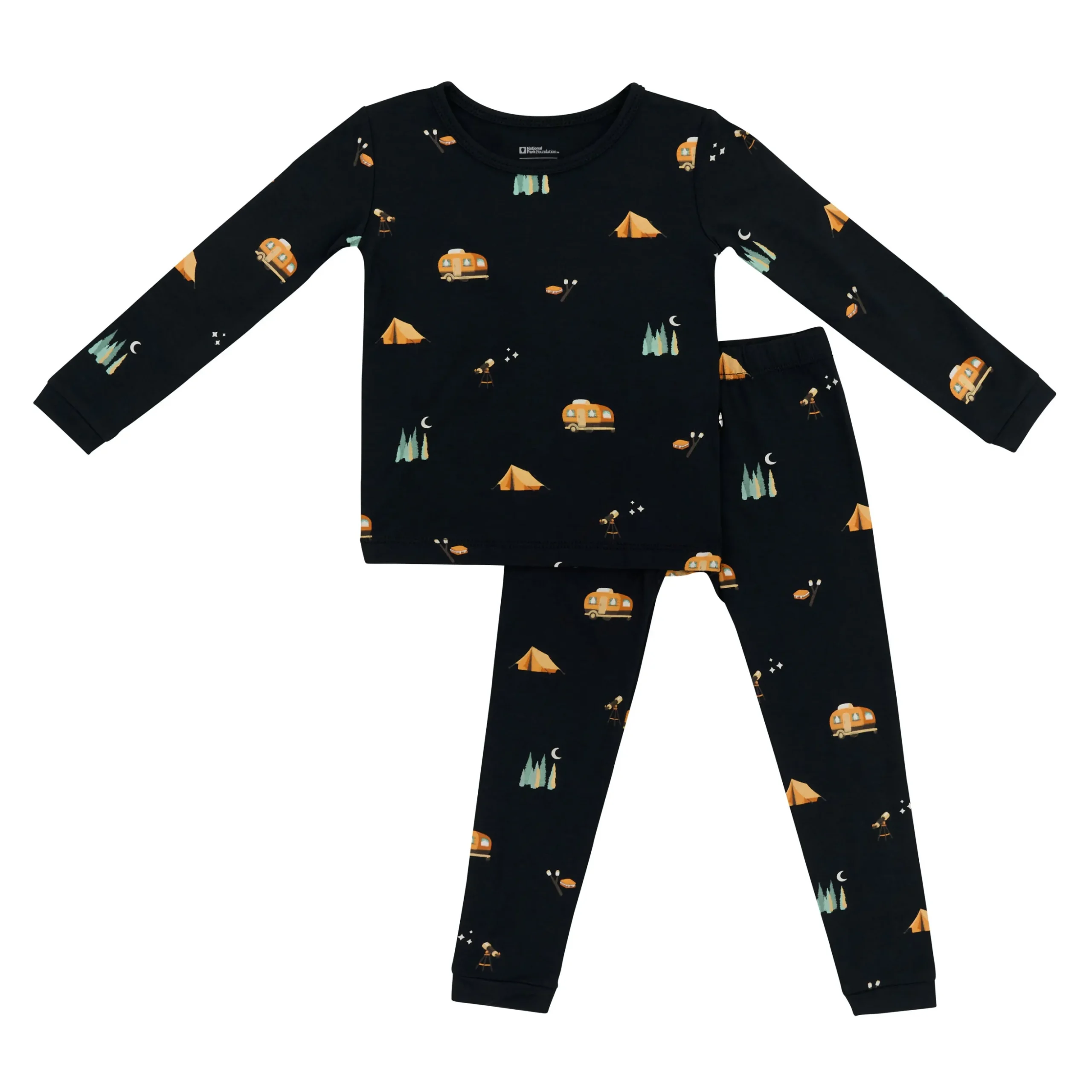 Long Sleeve Pajamas in Under the Stars