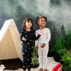 Long Sleeve Pajamas in Under the Stars