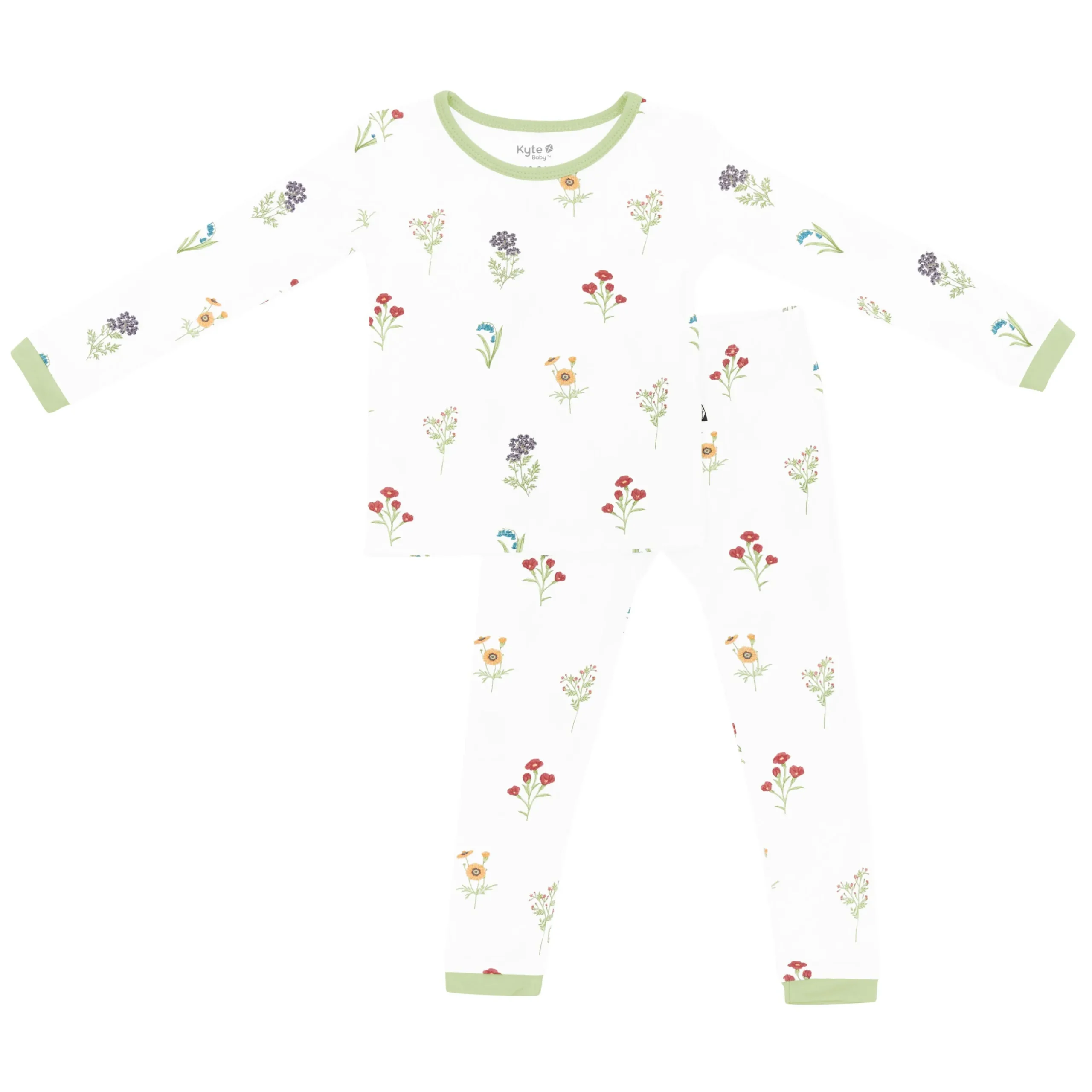 Long Sleeve Pajamas in Wildflower