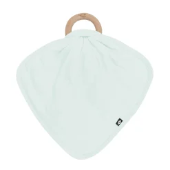 Lovey in Dew with Removable Wooden Teething Ring