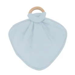 Lovey in Fog with Removable Teething Ring