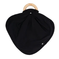 Lovey in Midnight with Removable Wooden Teething Ring