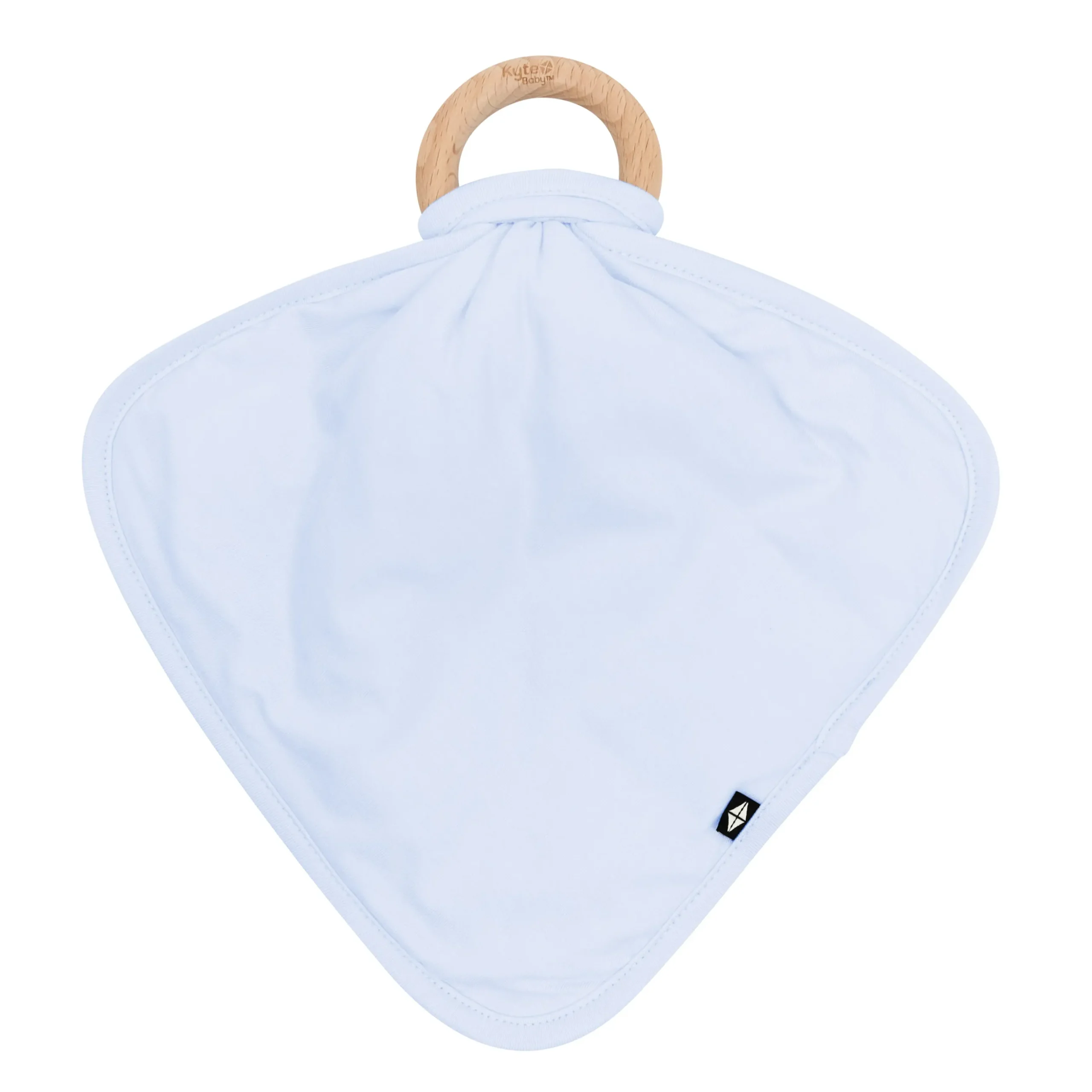 Lovey in Mist with Removable Wooden Teething Ring