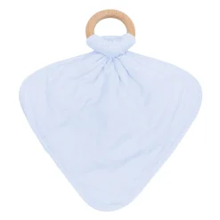 Lovey in Mist with Removable Wooden Teething Ring