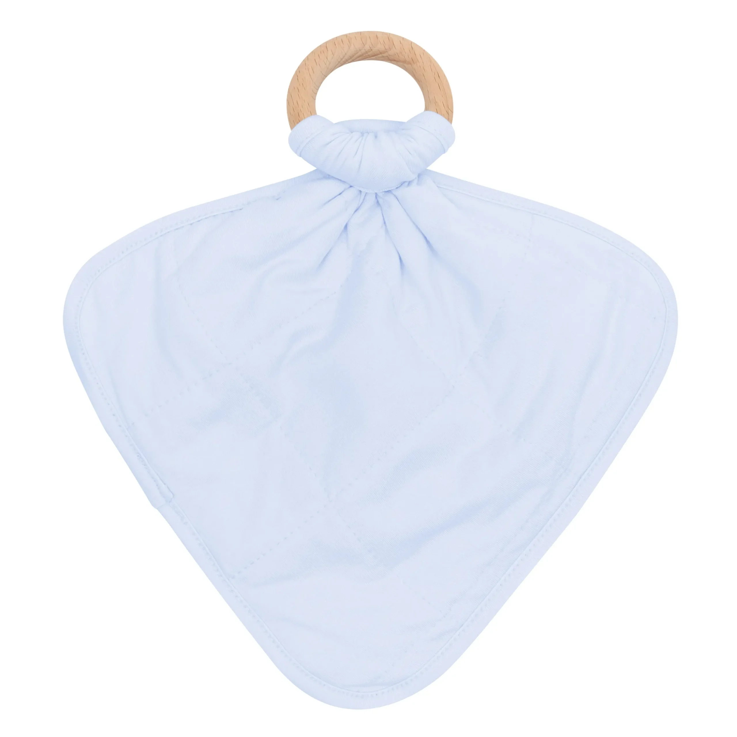 Lovey in Mist with Removable Wooden Teething Ring