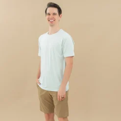 Men's Crew Neck Tee in Dew