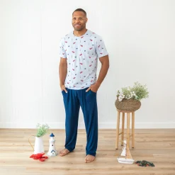 Men's Crew Neck Tee in Harbor
