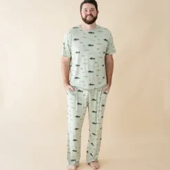 Men's Lounge Pants in Fishing