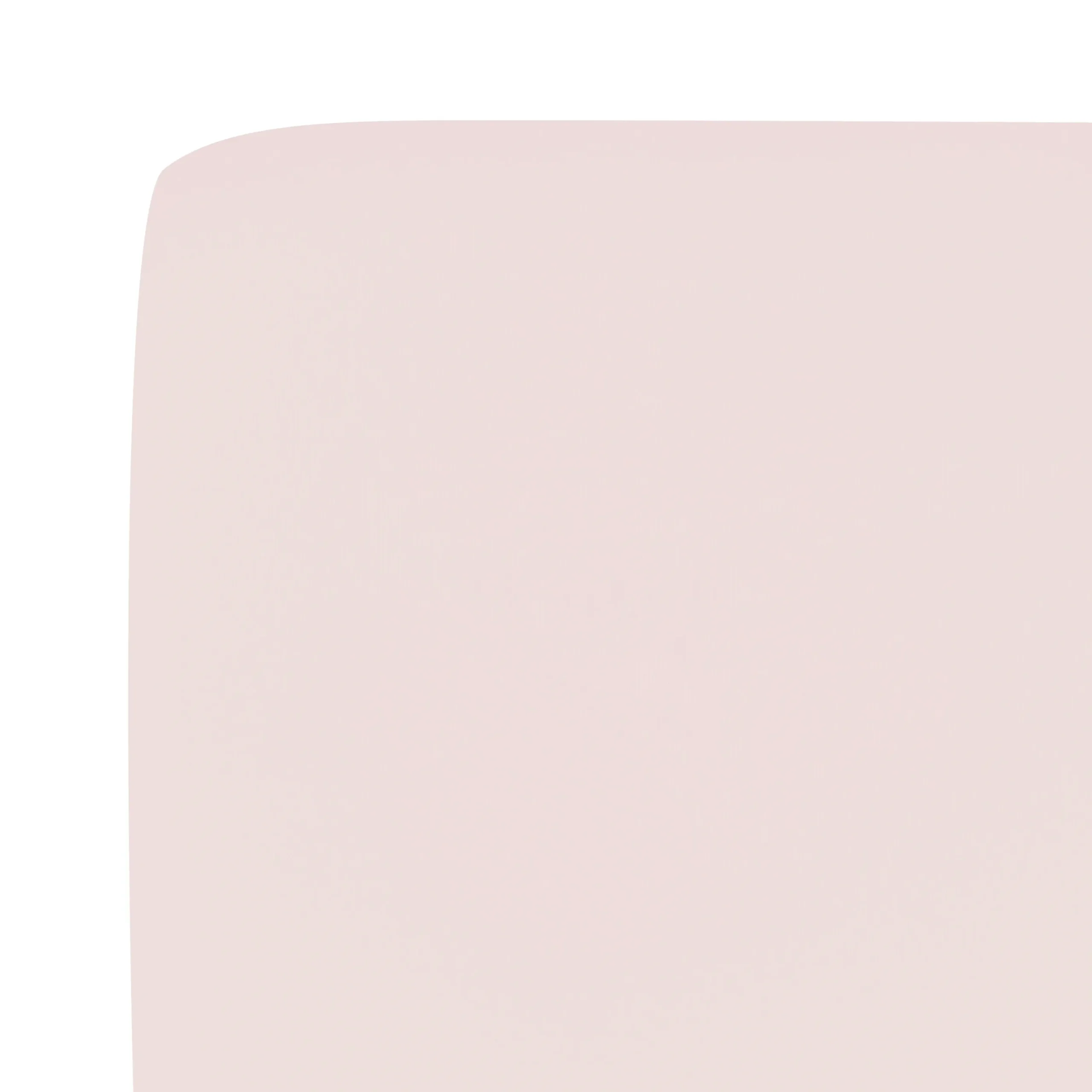 Mini Crib Sheet in Blush