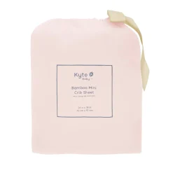 Mini Crib Sheet in Blush