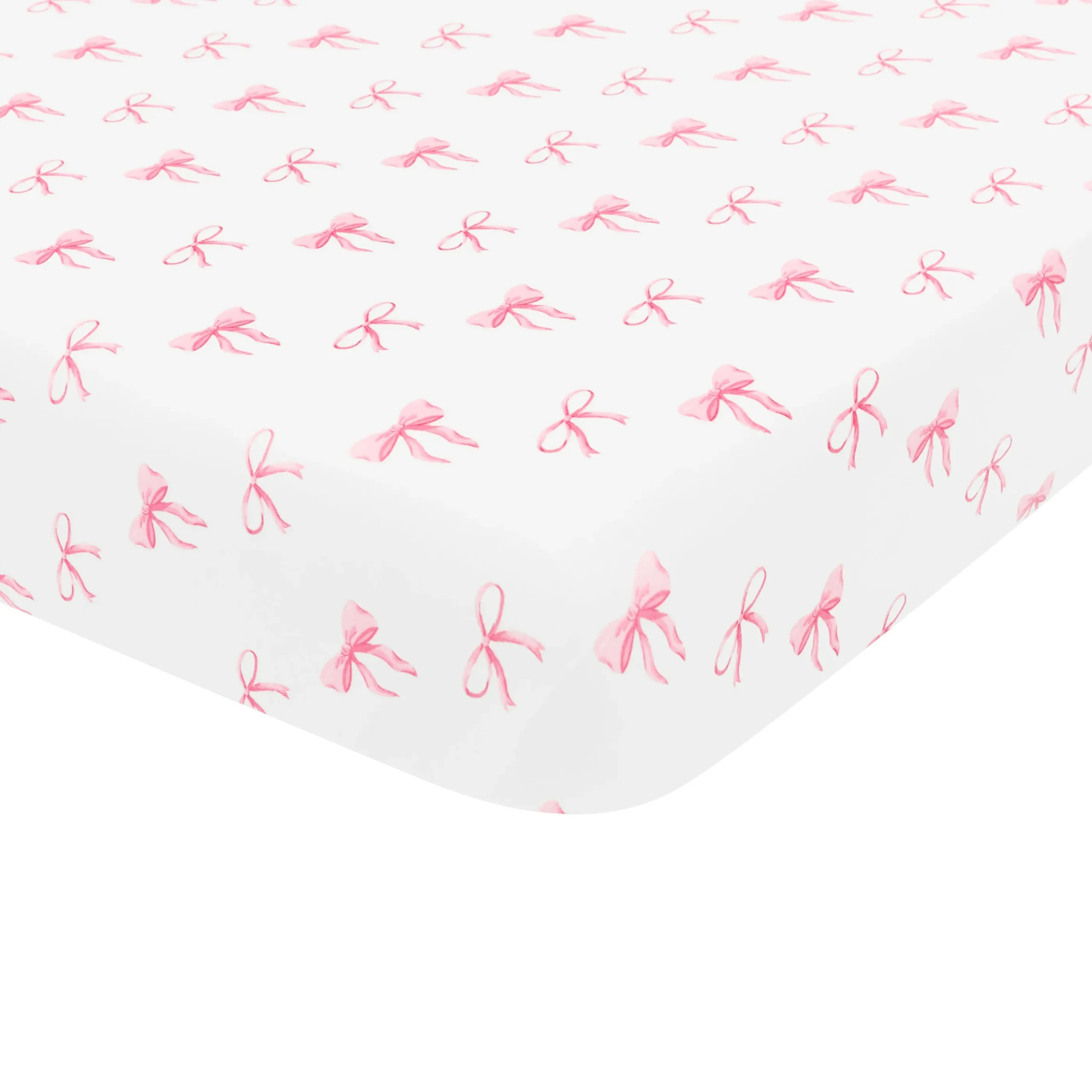 Mini Crib Sheet in Bow