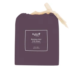 Mini Crib Sheet in Currant