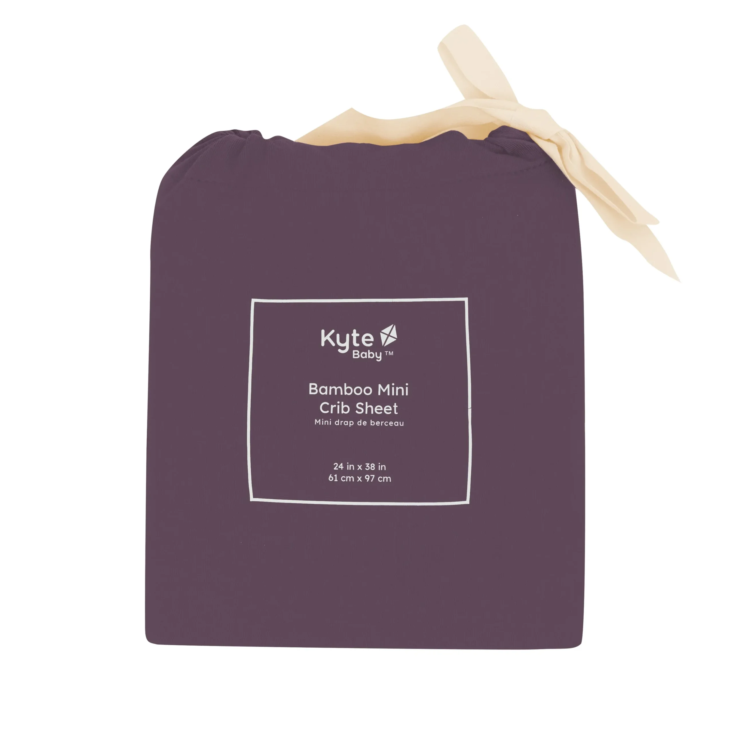 Mini Crib Sheet in Currant