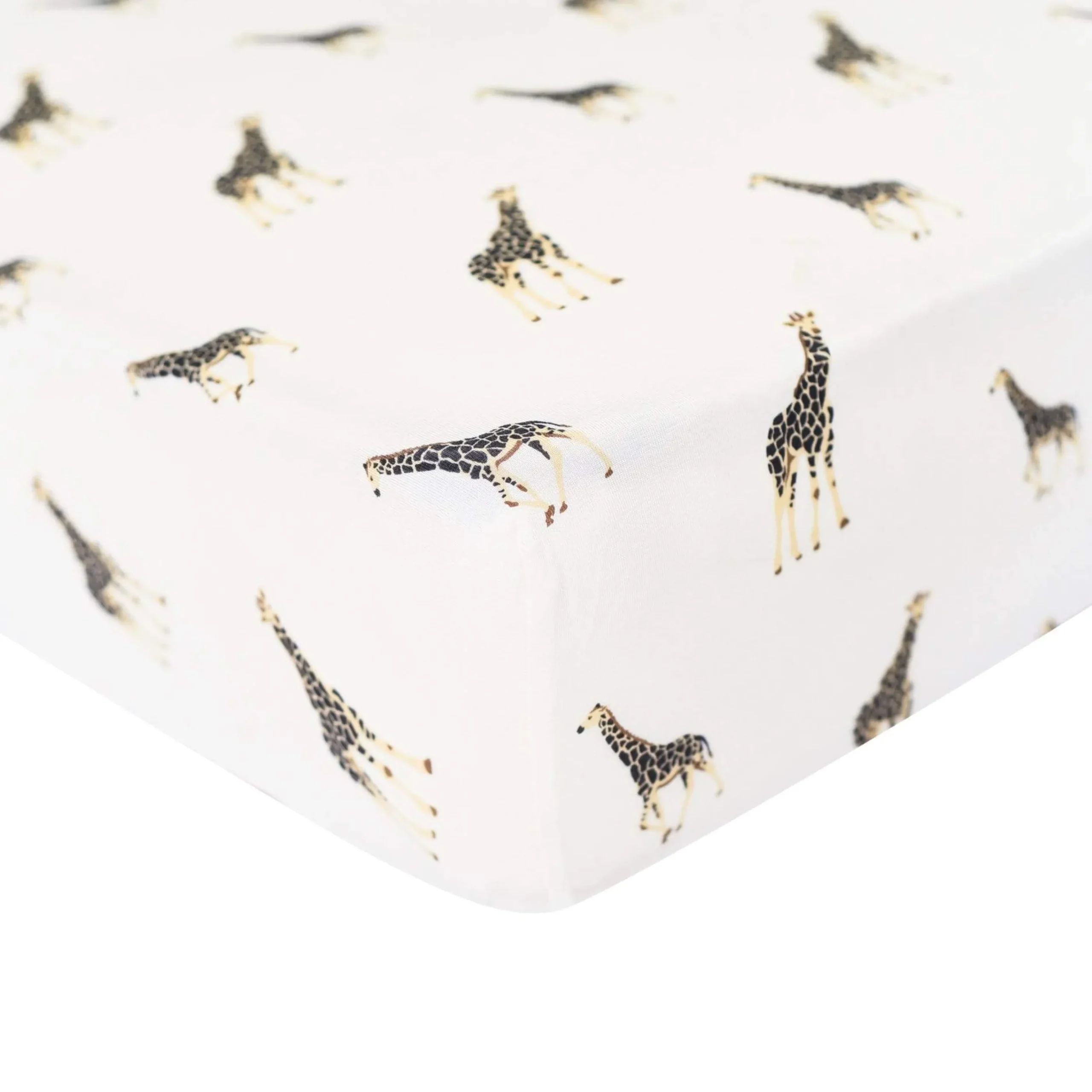 Mini Crib Sheet in Giraffe