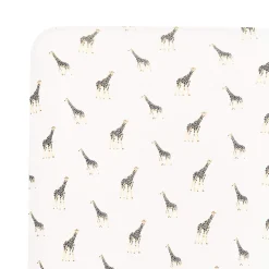 Mini Crib Sheet in Giraffe