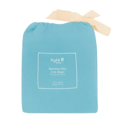 Mini Crib Sheet in Makai