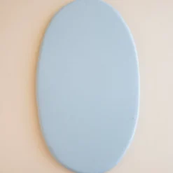 Oval Bassinet Sheet in Fog