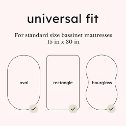 Oval Bassinet Sheet in Jurassic