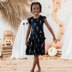 Pocket Dress in Skeleton