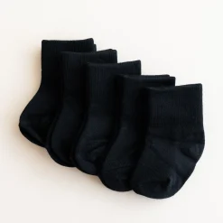 Quarter Socks Combo 5-Pack in Midnight