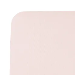 Ribbed Crib Sheet in Blush
