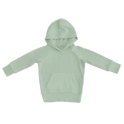 Ribbed Hoodie in Thyme