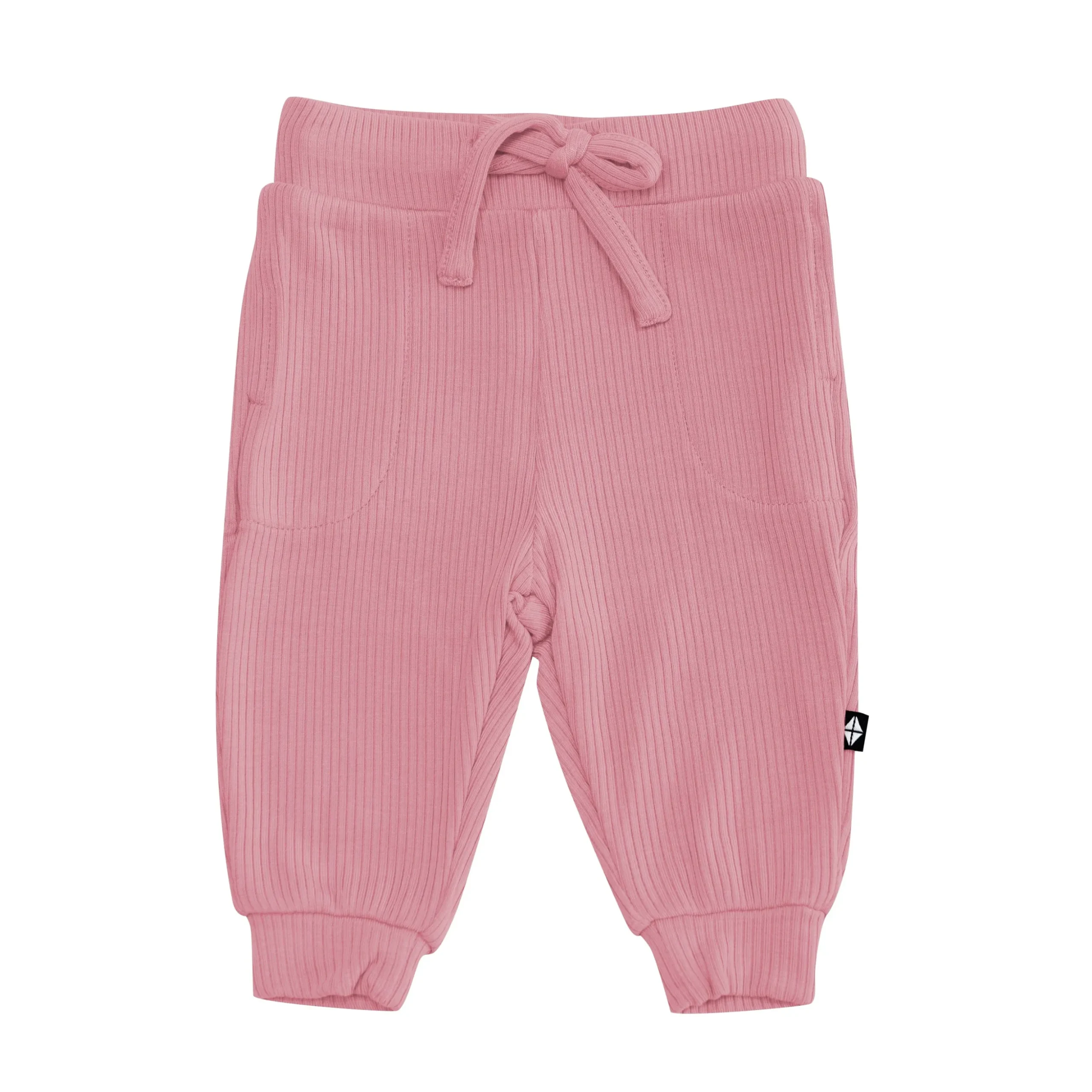 Ribbed Jogger Pant in Apple Blossom