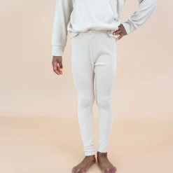 Ribbed Leggings in Bisque